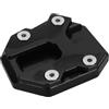 WQWQUM Piastra di supporto del cuscinetto di estensione Piastra Di Supporto Per Pedana, Estensione Del Cavalletto Laterale Per MT-09 MT09 SP Per TRACER 9 GT Per XSR900 2021,2022,2023,2024 2025