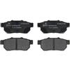 DELPHI Kit pastiglie freni Posteriore non predisposto per visualizzazione avviso usura senza accessori LP1456 Compatibilità con HONDA CIVIC VI Hatchback EJ, EK Jazz II Hatchback GD, GE3, GE2