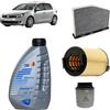 OP Kit tagliando 3 filtri + 4L olio Q8 5W-30 per Volkswagen Golf 6 VI 1.2 TSI,CBZB
