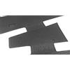 Generico TAPPETINO TAPPETO POGGIA PIEDI COMPATIBILE CON VESPA PK 50 XL - PK 125 XL nero in gomma rif.6 tappeto