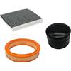 Somer Car KIT 3 FILTRI TAGLIANDO COMPATIBILE CON FIAT PUNTO 188 DEL 1999 DOBLO' 1.2 8V BENZINA