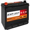 La Casa della Batteria Batteria Auto Expedit Moving Energy Tech Batteria 12v Batteria Auto 45Ah 330A E2X 45 SX 21.8×13.3×22.3 cm Senza Manutenzione Pronta all'Uso Made in Italy