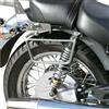 SPAAN Supporti SPAAN borse laterali klick fix compatibili con Moto Guzzi California Stone