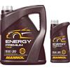 Diederichs Olio motore originale MANNOL Energy Premium 5W-30 API SN/CF, 6 litri