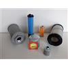 Motor Fun Sports Set di filtri (grande) adatto per filtro olio Takeuchi TB 014, filtro aria, filtro carburante, idraulico