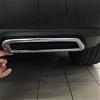 JONKOKO Cornice decorativa di copertura e finiture per terminale di scarico in ABS argentato, accessori auto per 3008 4008 5008 2017-2021