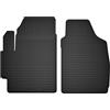Wielganizator Tappetini in gomma su misura, compatibili con Lancia Ypsilon III (2011) Hatchback, set da 2 pezzi, solo anteriori, migliore vestibilità rispetto ai tappetini universali, colore nero