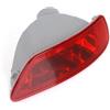 YAKISA Retronebbia Per Jeep Per Grand Per Cherokee Per Compass 2011-2016 Paraurti Posteriore Luce Freno Coda Indicatori Direzione Riflettore Lampada Senza Lampadina Fendinebbia Paraurti Posteriore(1pc right)