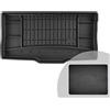 FROGUM ProLine 3D Esclusivo Tappetino Vasca Baule Bagagliaio in gomma perfetto per Fiat Panda III dal 2011 | Comodo organizzatore | Bordi più alti