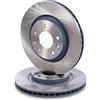 ATEC Germany 2x dischi freno anteriori Ø 296 mm | Compatibile con: NISSAN QASHQAI II SUV, X-TRAIL III, RENAULT KADJAR
