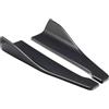 RXRJSU Gonna Laterale Protezione Universale Per Spoiler Paraurti Laterale Per Auto Per Seat Per Ibiza 6j Minigonne Laterali Rocker(Fibra di carbonio)