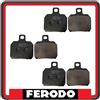 Piaggio KIT PASTIGLIE PASTICCHE FRENO FRENI FERODO ANTERIORE E POSTERIORE PER PIAGGIO BEVERLY 400 ie TOURER - PIAGGIO BEVERLY 500 - BEVERLY 500 ie CRUISER.