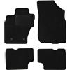 TEXER Tappetini in tessuto, adatti per Dacia Duster anno di costruzione 2010-2014, 4 x 4 Basic