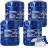 EISENFELS 80L MANNOL HYDRO ISO 46 Olio Idraulico Liquido MN2102-20 incluso rubinetto di scarico