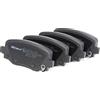 RIDEX 402B1024 Set d'assale Kit pastiglie freni Posteriore con lamierino anticigolío Compatibilità con FIAT 500X 334
