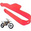 Bvizyelck Paracatena per moto, rullo per forcellone impedisce lo scivolamento della catena, copertura di protezione del forcellone posteriore, protezione per corridore catena, montaggio preciso, forma