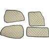 24/7 AUTO 2 pannelli beige + 2 tappetini cruscotto per SCANIA R P G 2004 - 2010 Tappetini in ecopelle