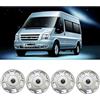 YYGGWL copricerchi Coprimozzo per ruota da 16 pollici 4 pezzi per Ford per Transit per MK6 per MK7 V348 R16 COPRICERCHI BORCHIE