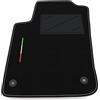 Somer Car Tappetino Auto SOLO LATO GUIDA 1pz compatibile con Peugeot 2008 2013-2020 | 1 tappeto su misura in moquette, bandiera Italia