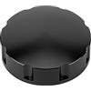 URSXODAWQ Copri tappo serbatoio carburante in alluminio, accessorio modificato per Vespa, tappo serbatoio resistente adatto per Piaggio Vespa GTS GTV LX Primavera Sprint, design elegante (Nera)