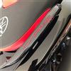 labelbike - Adesivi 3D Moto Maniglie Passeggero Protezione e Decorazione in Resina compatibile con Yamaha Tmax 500 2001-2007 - Colore Carbonio Rosso
