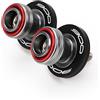 ZEXDDI Bobine per forcellone CNC da 8 mm per moto, slitte per bobine di forcellone compatibili con Z900 SE RS 2023 2024 Z900SE Z900RS 2017-2025, viti per bobine di forcellone Z 900 (Rosso)