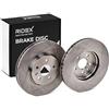 RIDEX 82B0953 2x Disco freno Anteriore senza viti/bulloni Compatibilità con OPEL Mokka/Mokka X J13