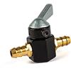 MOTOFORCE Rubinetto benzina universale, connettori da 8 mm