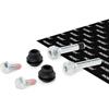 RIDEX 1165G0188 Kit manicotti di guida Pinza freno Posteriore Anteriore con pistone Compatibilità con KIA SPORTAGE SL