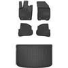 MOTOS Set di tappetini in gomma e tappetini per il bagagliaio per Audi A1 Sportback 8X 2012-2014 Migliorare il comfort di viaggio con tappetino antiscivolo auto 3D- tappetini per tutte le stagioni aut
