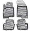 HOFFCAR TAPPETINI AUTO IN GOMMA 3D SU MISURA COMPATIBILE CON TOYOTA Rav 4 XA40, 2013-11/2018, 4 Pezzi | Set di tappetini con bordo alto - Accessori