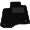 Somer Car Tappetino Auto SOLO LATO GUIDA 1pz compatibile con Fiat Panda 2012-2025 | 1 tappeto su misura in moquette