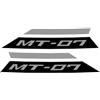 XIANHEN Adesivi Per Serbatoio Moto, Decalcomanie In Vinile Per Yamaha MT07 MT 07 MT-07 2025, Per Impermeabili, Accessori