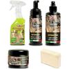 Hitopseller® Kit Ma-fra Trattamento Pelle sedili Auto Charme nutriente detergente idratante Interni Macchina