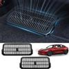 Arcoche Copertura per Presa d'Aria per Tesla Model 3 Highland 2024 2025, Protezione per Presa d'Aria Sotto il Sedile,Aspirazione per Tesla Model 3 Highland 2025 2024 Accessori (2pcs)