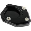 ZOUWZIOU Motocicletta Cavalletto Piastra Estensione Per CB125R CB300R CBR500R CB650R CBR650R CB500F CB500X Cavalletto Laterale Scarpa Piede Basamento Ingranditore Estensione