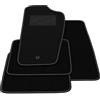 Generico Tappetini compatibili con Jeep Cherokee XJ 1984-2001 no decoro, kit tappetini auto personalizzati, set tappeti in moquette, tappeto auto