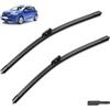 Autozonea Spazzole tergicristallo anteriori per auto compatibili con Dacia Sandero III 2020-2023 Streetway Renault Logan Taliant Accessori per finestrini Parabrezza