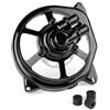 STR8 Coperchio per pompa dell'acqua STR8 Extreme Cut Minarelli LC, con cuscinetto per pompa, colore: nero