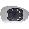 CG94 Vetro Specchio Più Piastra Termica Retrovisore Compatibile Grande Punto 2005, Grande Punto EVO 2009, 500 dal 2007 (Lato Sinistro)