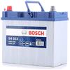BOSCH Batteria 45, Ah 330, A/EN 0 092 S40 230 L 238mm B 129mm H 227mm Compatibilità con MERCEDES-BENZ O 304, FIAT Series 600, HYUNDAI LANTRA II J-2, TOYOTA RAV 4 II CLA2, XA2, ZCA2, ACA2, MAZDA RX 5