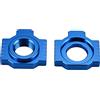 NICECNC Blocchi per assali in alluminio blu per regolazione catena catena Compatible with Husqvarna 701 Supermoto Enduro 2016-2020, Compatible with 690 Enduro R 2008-2020 2008-2011, vedi accessori