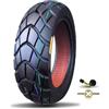 BaiWon Pneumatici Tassellati 130/70-12, Pneumatici Posteriori 62J, Off-Road 130/70-12 per Scooter, Battistrada Off-Road Pneumatico tubeless 130/70/12, 8 P.R. Capacità di carico: 250 kg