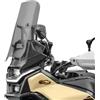 RTSMD Parabrezza Per Moto, Deflettori Antivento Per CFMOTO MT450 450MT 450 MT 450 2024, Cupolino, Spoiler, Parti Di Ricambio Cupolino Parabrezza(Nero,50CM)