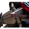 Paraserbatoio.it ADESIVO RESINATO EFFETTO 3D, PER MOTO COMPATIBILE CON DUCATI MULTISTRADA V4 RALLY RADAR (PROTEZIONE CODINO)