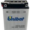 Generico U n i b a t CB12A-A SM - Batteria Moto 12V 12Ah 165A CCA | Sigillata Senza Manutenzione (MF) | Dimensioni 134x80x160 mm