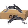 kW&HP KIT 2PZ COPPIA BRACCI BRACCETTI OSCILLANTI TRAPEZI SOSPENSIONE DX SX ANTERIORI COMPATIBILI CON DOBLO (223)