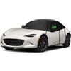 generico mezza copertura auto Compatibile con Porsche 911 Targa G 1973-1980,impermeabile resistente alla neve e al sole adatto a tutte le stagioni telo copriauto（black）