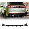 IDENUONA Kit corpo diffusore paraurti posteriore per VW Tiguan MK3 Rline 2024-2025 nero