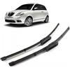 DISCORAMA® KIT 2 SPAZZOLE TERGICRISTALLO ANTERIORE LANCIA YPSILON DAL 2003-2011 600MM+400MM